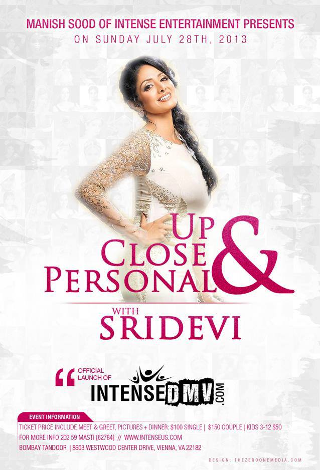 Upclose with Sridevi