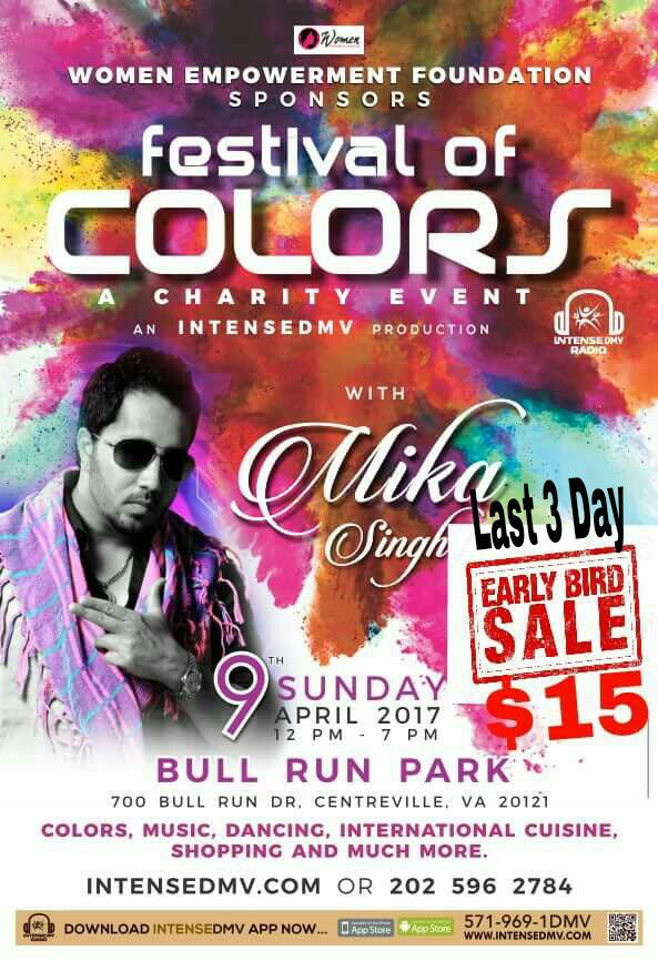 Festival of Colors with Mika